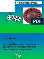 Unidad 4 Probabilidades 4°medios