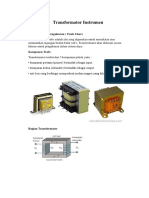 Transformator Instrumen: Transformator Pengukuran (Trafo Ukur)