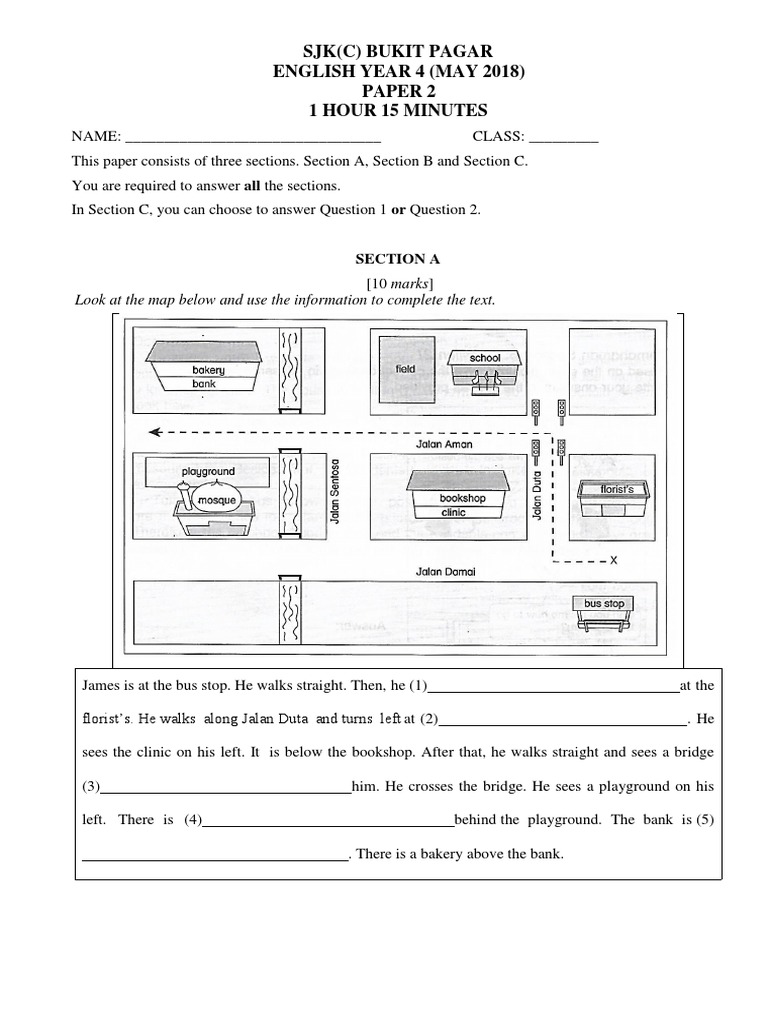 Year 4 Paper 2 May 2017 Pdf