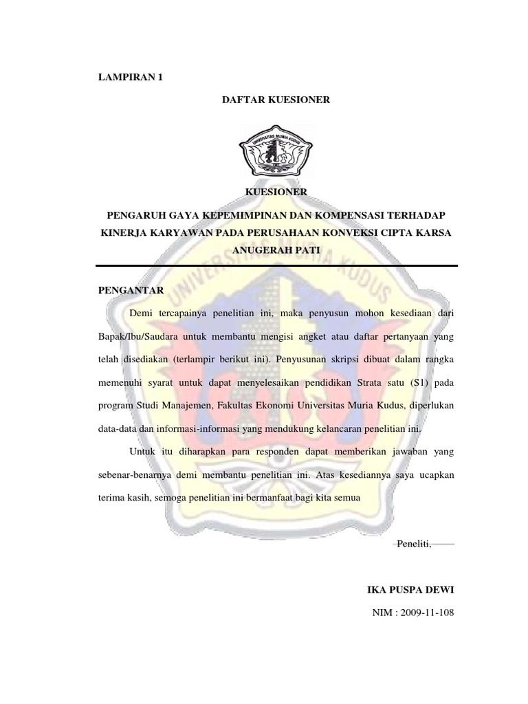 Lampiran Lampiran PDF | PDF