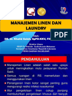 Koreksi Manajemen Laundry Khs 2018