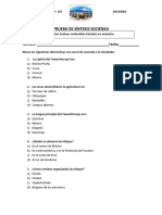 Prueba Matematica Cuarto Basico