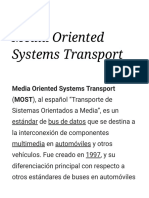 MOST: Estándar de bus multimedia en automóviles