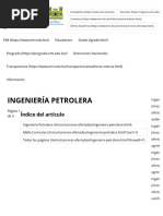 Ingeniería Petrolera - EMI