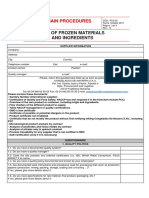 Suppliers Homologation Questionnaire REV 13-2