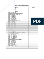 DAFTAR PERUNDANG UNDANGAN