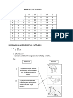 Skema Jawapan Set Soalan Uptl Sains Kertas 1 Dan 2 2018 PDF