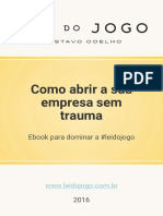 Lei Do Jogo - Ebook Como Abrir A Sua Empresa Sem Trauma