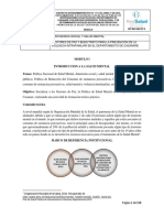 Modulos Capacitacion Gestores de Paz y Buen Trato