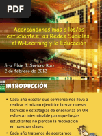 Acercandonos Mas Las Redes Sociales y La Educacion