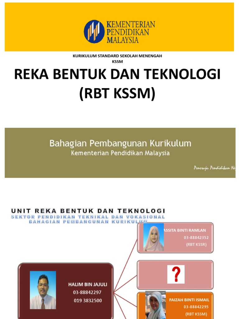 Bahagian perkembangan kurikulum