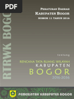 Download 1 Perda Nomor 11 Tahun 2016 Tentang RTRW Kabupaten Bogor 2016-2036 by Rjw Asus SN393556171 doc pdf