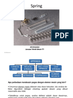 Spring: Ali Attamimi Jurusan Teknik Mesin FTI