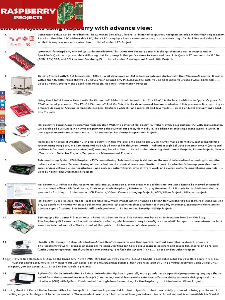 Projects Raspberry 1500 Projects List Ebook Raspberryprojects Raspberry Pi Bluetooth