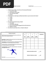 Frisbee Assessment