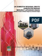 Produk Domestik Regional Bruto Kabupaten Bekasi 2010