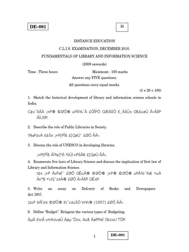 1 Cclis Information Science And Technology