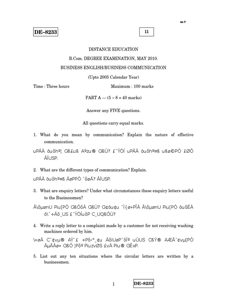 1 B Com Upto05cy Debits And Credits Business