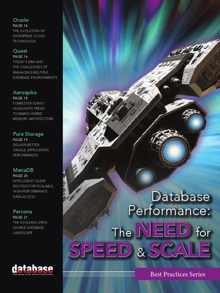 Database Performance Today The Need For Speed and Scale 2017 | PDF ...