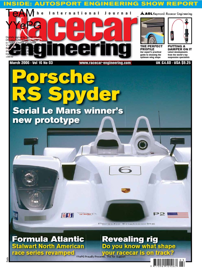 Racecar Engineering 2005 02 | PDF | Car | Motor Vehicle