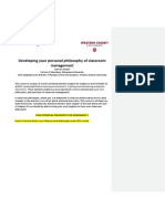 Andrew Mcdonald Final Annotated Philosophy of Classroom Management Document R 2h2017 2