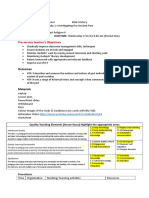 Pre-Service Teacher's Objectives: Outcomes