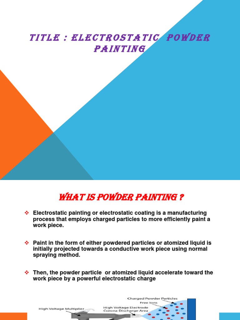 Electrostatic Powder Coating Overview | PDF | Materials | Industrial ...