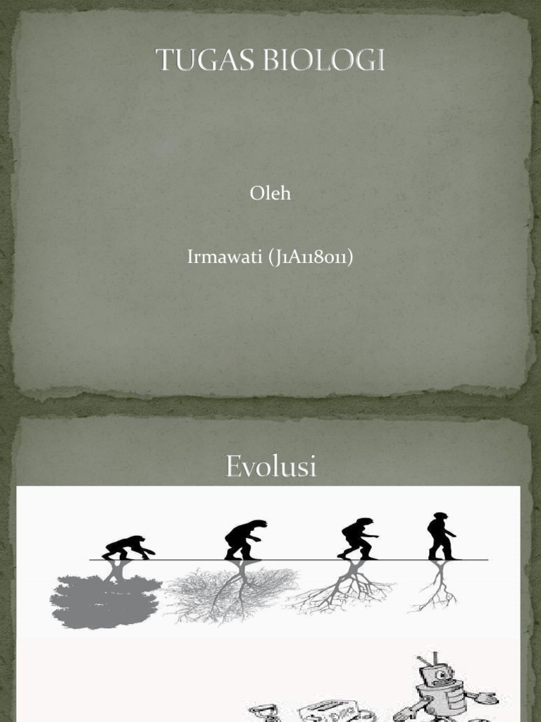 Tugas Biologi Evolusi