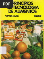 Principios de Tecnologia de Alimentos