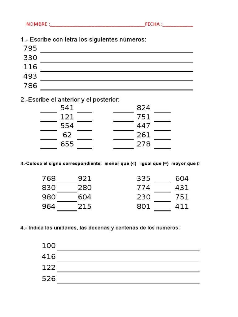Generador Competencia Matematica Numero 1 999