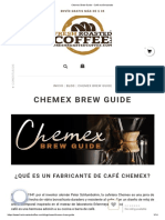 Chemex Brew Guide - Café Recién Tostado