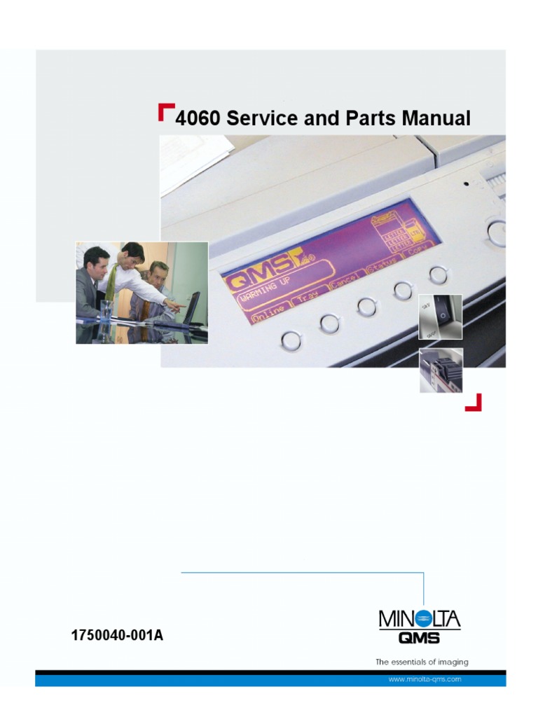 4060 Printer Service Manual | PDF | Printer (Computing) | Power Supply