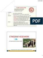 Etnografi Kesehatan - Dr. Ichsan