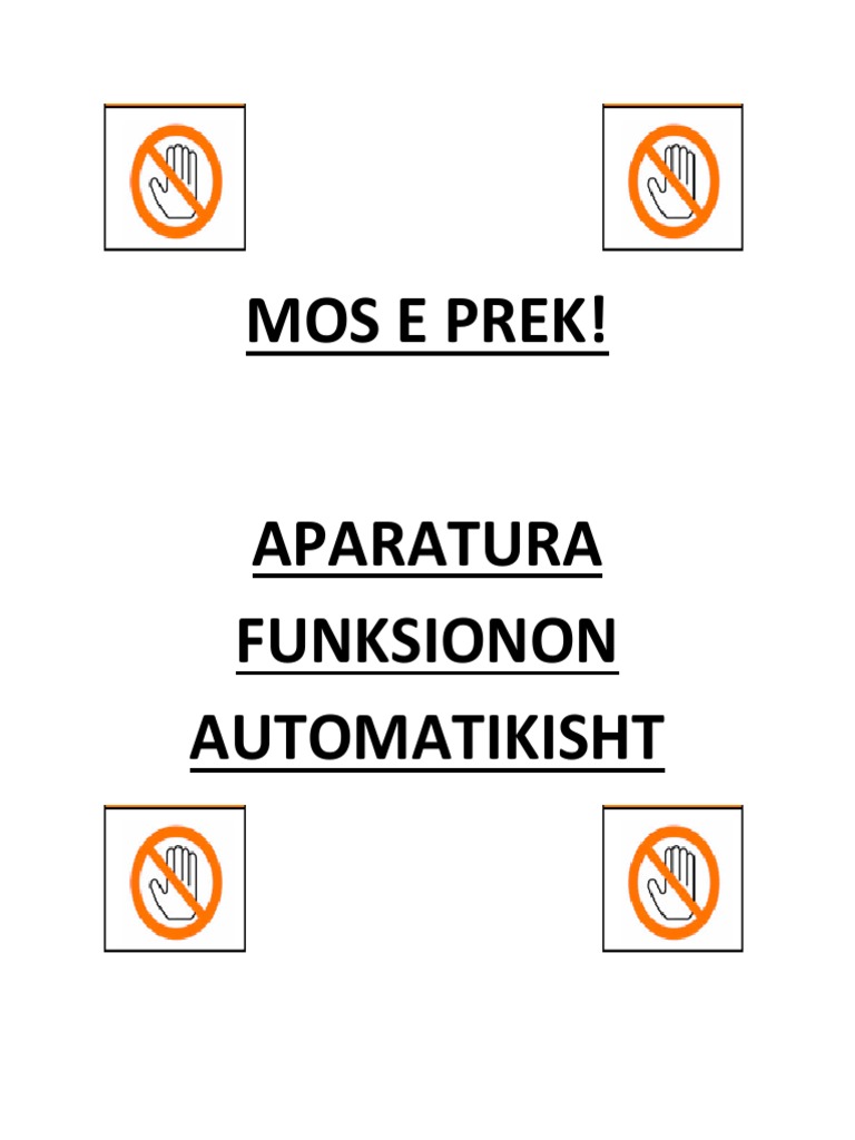 Mos e Prek | PDF