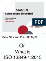 ISO 13849-1 PL Calculations Simplified