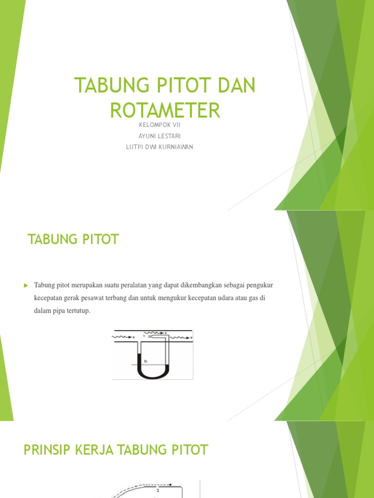 Tabung Pitot Dan Rotameter-1 | PDF