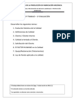 1º Trabajo de Calidad