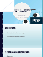 Electrical Safety in Laboratory: Created By: Monica Selfia Sinaga