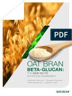 Oat Bran: Beta-Glucan