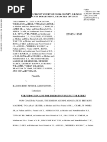 Simeon High School Sues Illinois High School Association