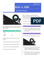 Man vs. Fish: AP & SAT II Physics