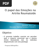 O PAPEL DAS EMOCÕES NA ARTRITE REUMATOIDE.pptx