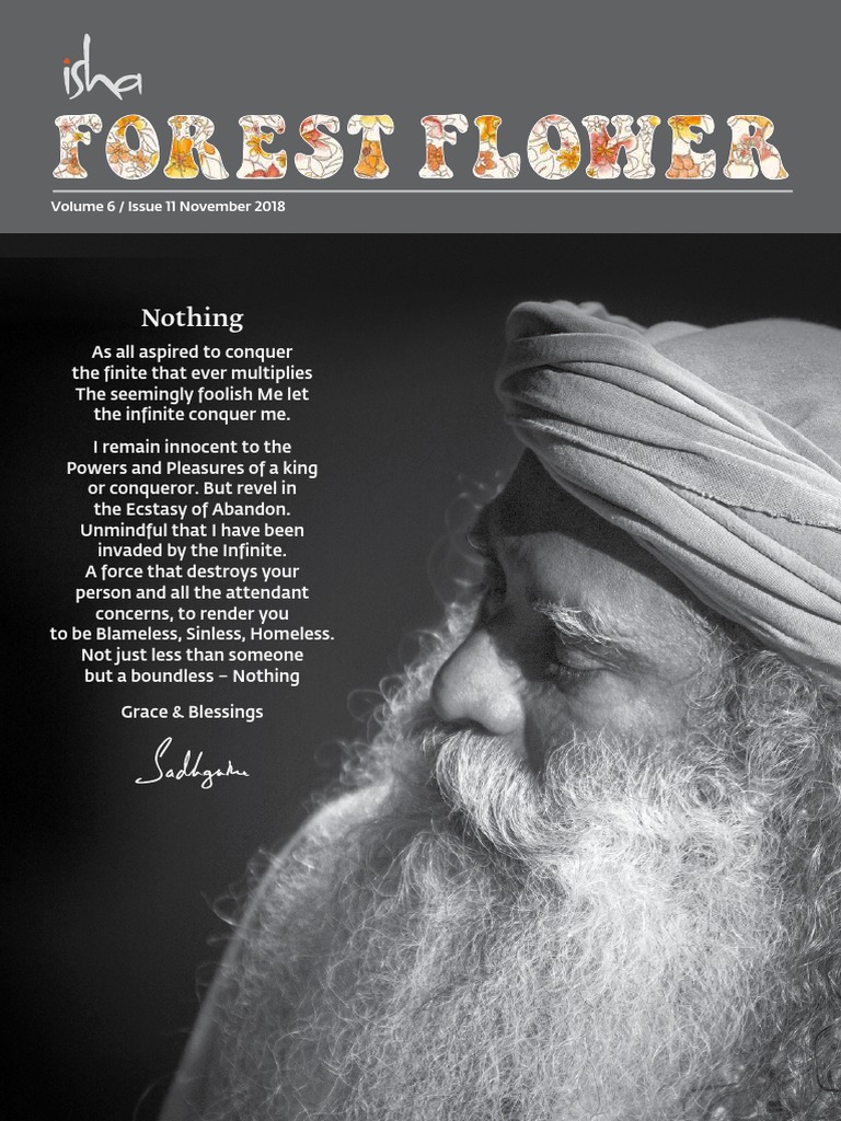 Isha Forest Flower Nov 2018 PDF