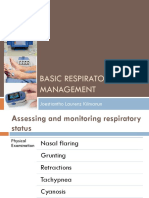 Basic Respiratory Management
