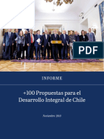 Informe +100 Propuestas para El Desarrollo Integral de Chile PDF