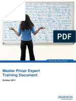 Master Pricer Expert October 2011