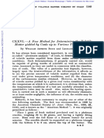 New Method Determining The Volatile Matter Yielded by Goals U P To Various Temperatures