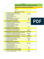 Formato II - Información de Precios, Costos y Calidad Del Carbón