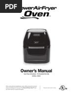 Owner's Manual: Save These Instructions - For Household Use Only