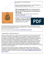 Anthropological Forum: A Journal of Social Anthropology and Comparative Sociology